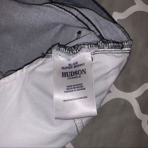 Hudson Blair Ankle Skinny Jeans | Gray | Size 29